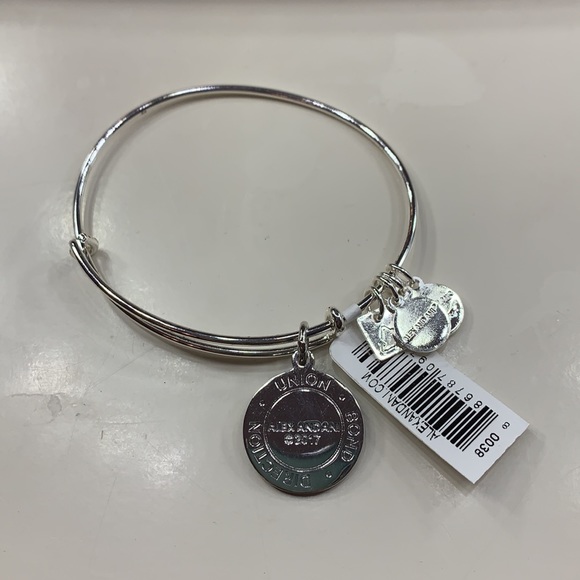 Alex and Ani silver bracelet with charm! - Picture 2 of 2